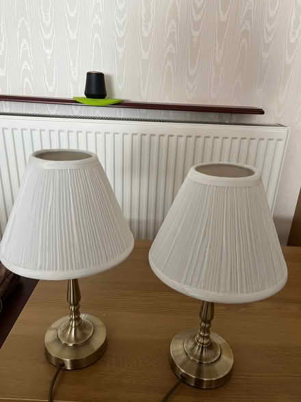 Photo of free Pair of bedside lamps (Pennyland MK15) #1