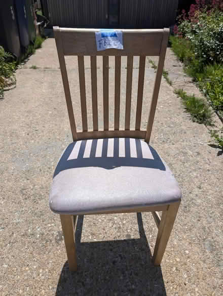 Photo of free Used wooden chair (CB4) #1