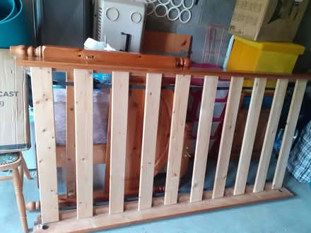 Photo of free Pine single bed (Arddleen SY22) #1