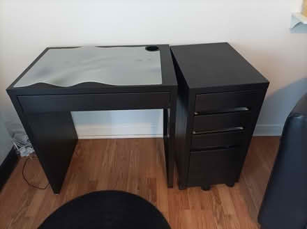 Photo of free Office desk & cabinet (Dublin 8) #1