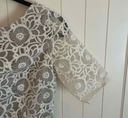 Photo of free Cream Lace Dress Size 10 (AL1) #4