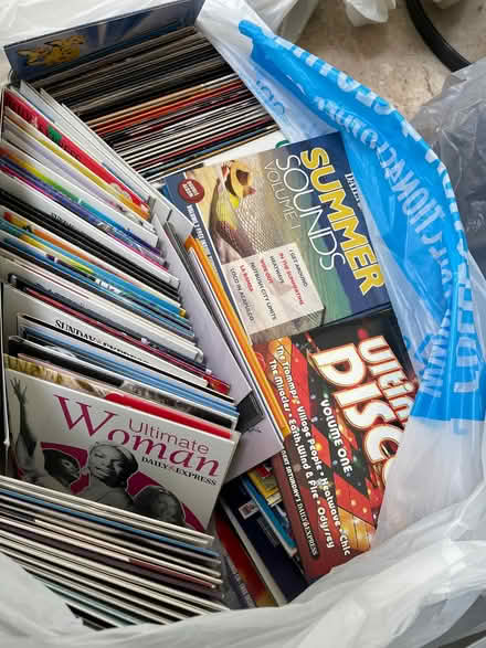 Photo of free CDs, all genres, as given free from newspapers (Welling DA6) #1