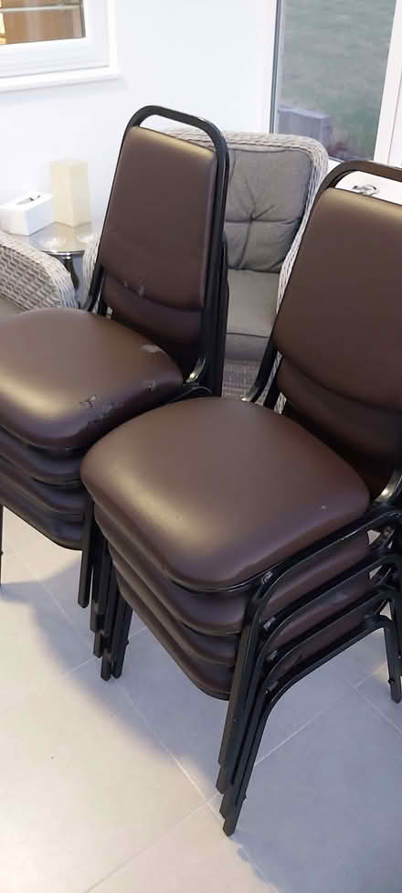 Photo of free Stacking Dining Chairs (Haydon wick SN25) #2