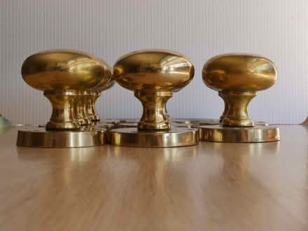Photo of free Brass door knobs (Penrith CA11) #2