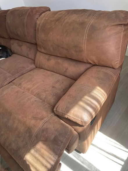 Photo of free Large Leather Sofa (Fallowfield, M14) #3
