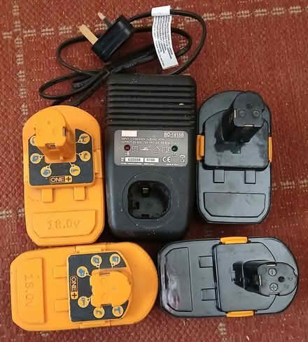 Photo of free Ryobi One plus batteries and charger (West Malvern CP WR14) #1