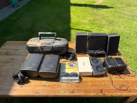 Photo of free Hi-FI and assortment of speakers (Holmes Chapel) #1