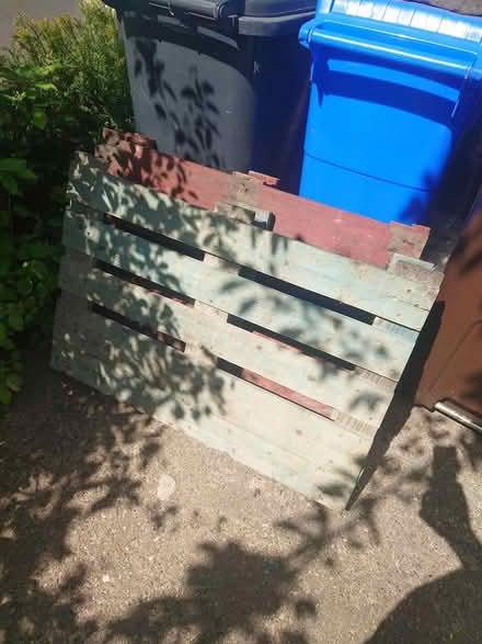 Photo of free 2 half pallets (S2 heeley bottom) #1