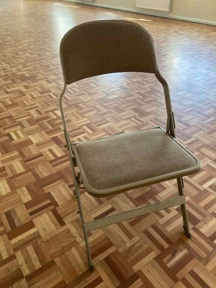 Photo of free Folding Chairs and Rack (Marholm) #1