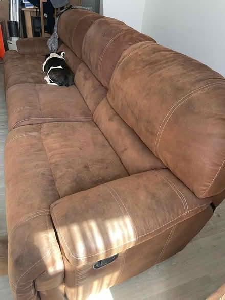 Photo of free Large Leather Sofa (Fallowfield, M14) #4