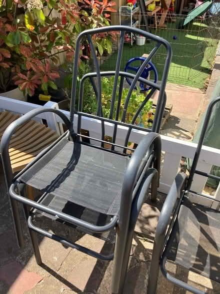 Photo of free Garden chairs and cushions x4 (Seaside BN22) #2