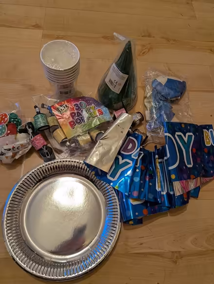 Photo of free Birthday party bits (Southborough) #1