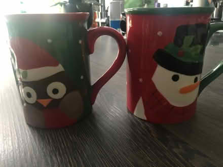 Photo of free Large Christmas mugs (WD17 Cassiobury Est) #1