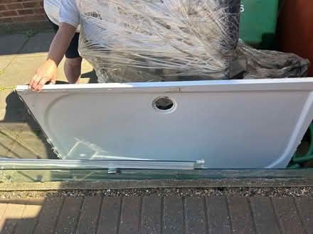 Photo of free Shower base and glass screen (Woodchurch) #2
