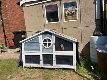 Photo of free Large Guinea pig Rabbit hutch (South Cliff YO11) #1