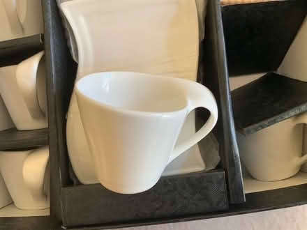 Photo of free 6 new espresso cups with saucers. (Palmers Green N14) #2