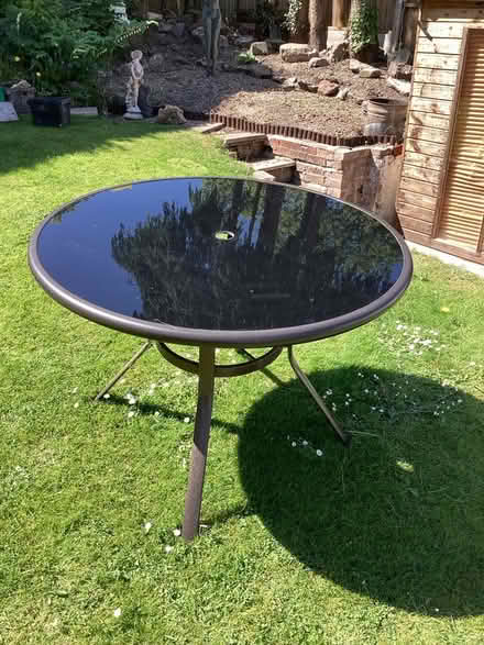 Photo of free Outdoor table (Yockleton shrewsbury) #1