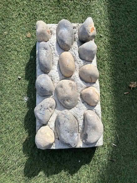 Photo of free Stones embedded in concrete paving (Portslade by Sea BN41) #2