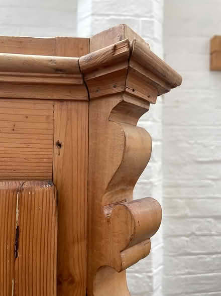 Photo of free Antique Pine wardrobe (East Oxford OX4) #2