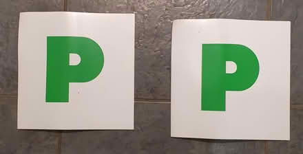 Photo of free 'P' plates (Chingford E4) #1