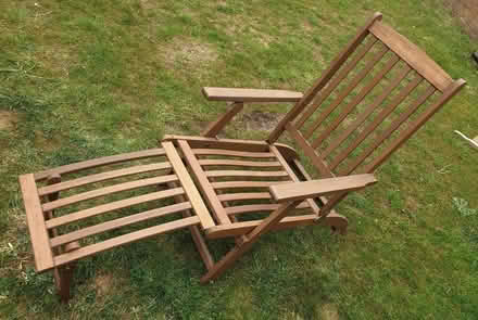 Photo of free Wooden Sun Lounger (Bracebridge Heath LN4) #2
