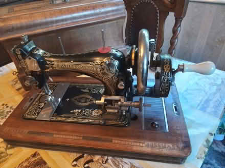 Photo of free Manual sewing machine (Whitemans Green RH17) #2