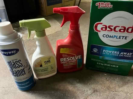 Photo of free Miscellaneous cleaning supplies (Montlake) #1