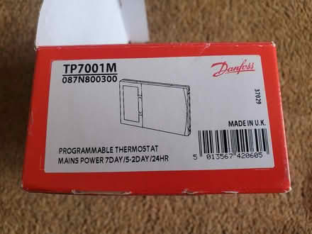 Photo of free Danfoss programmable thermostat (Bookham KT23) #1