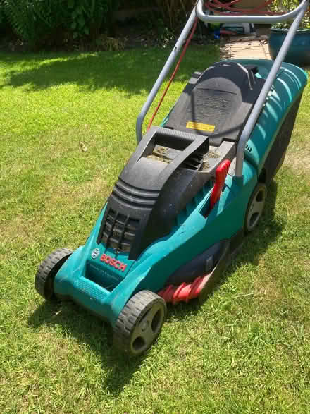 Photo of free Bosch lawn mower (Nantwich CW5) #1