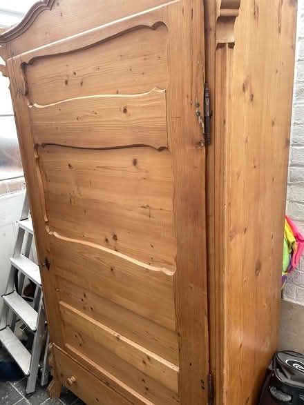 Photo of free Antique Pine wardrobe (East Oxford OX4) #1