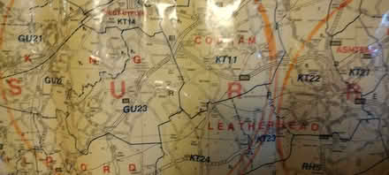 Photo of free postcode wall map of greater london (West Marina TN38) #3