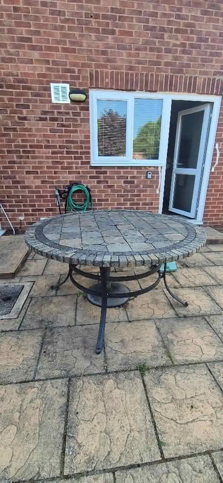 Photo of free Patio Table (Peachcroft OX14) #1