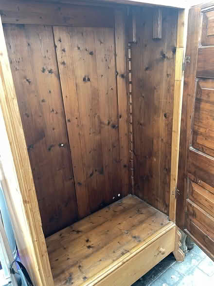 Photo of free Antique Pine wardrobe (East Oxford OX4) #4