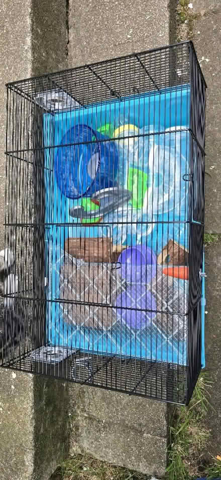 Photo of free Hamster cage (EH22 Woodburn drive) #1