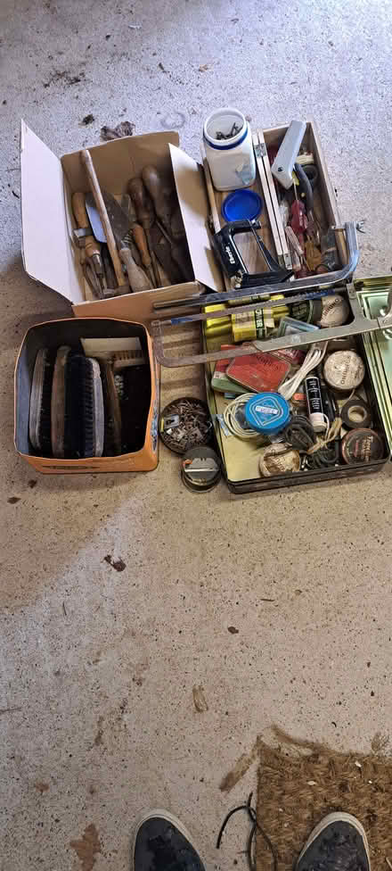 Photo of free Old tools/shoe brushes (Tickhill DN11) #1