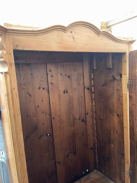 Photo of free Antique Pine wardrobe (East Oxford OX4) #3