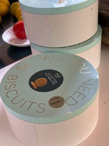 Photo of free Empty biscuit tins (EH4 Craigleith) #1
