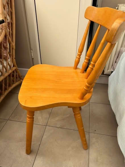 Photo of free Two pine kitchen chairs (Headington Quarry OX3) #2