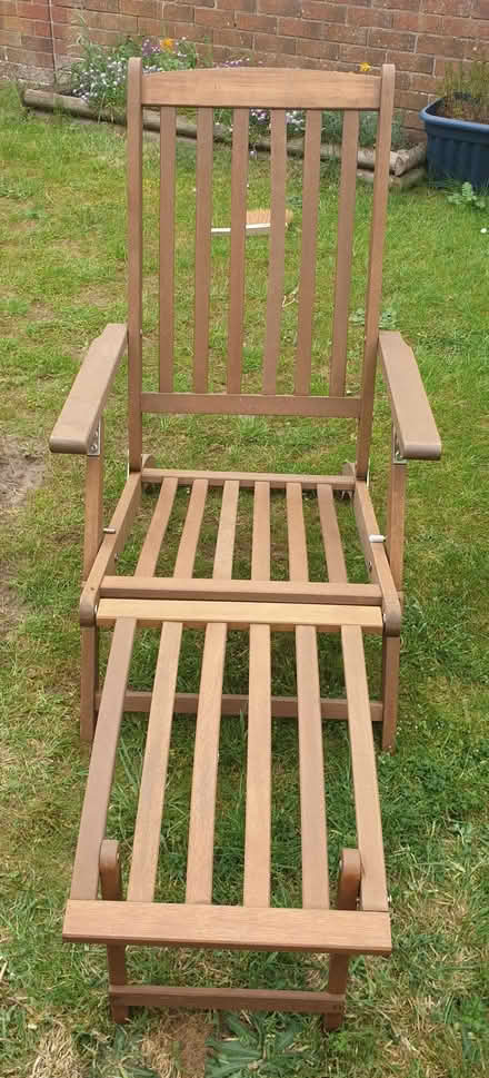 Photo of free Wooden Sun Lounger (Bracebridge Heath LN4) #4