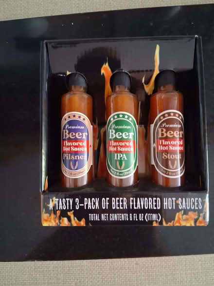 Photo of free Beer-flavoured hot sauces - gift pack (Bernards Heath AL1) #1