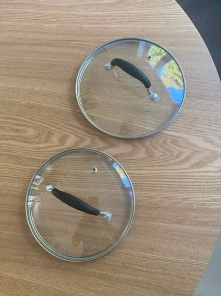 Photo of free 2x saucepan lids (Purley CR8) #1