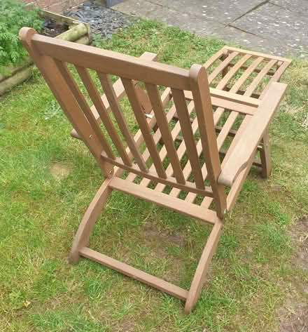 Photo of free Wooden Sun Lounger (Bracebridge Heath LN4) #1