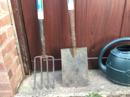 Photo of free Garden fork and spade (Hereford HR1) #1