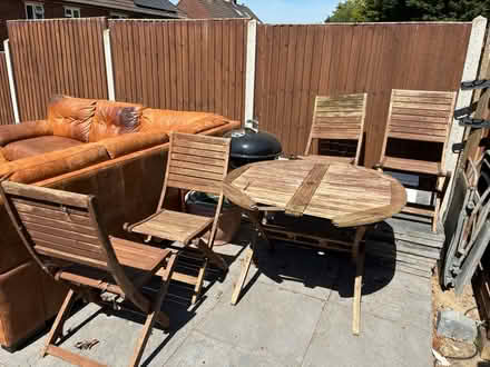 Photo of free Garden table and chairs (Old town SG1) #2