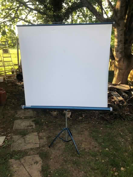 Photo of free Bell & Howell projector screen (Lyneham OX7) #1
