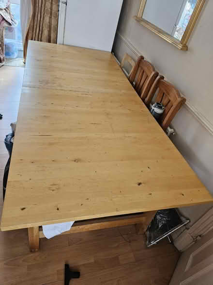 Photo of free X-LARGE Dining Table (Ilford) #2