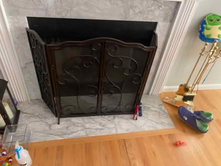 Photo of free Folding fireplace screen (Pawtucketville) #1