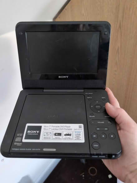 Photo of free Sony portable DVD player (Woodmancote) #1