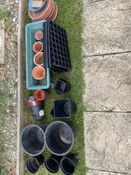 Photo of free Mixed sized flower pots (LU3) #3