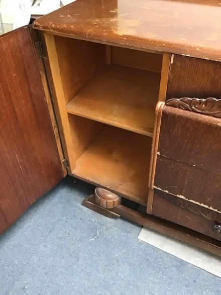 Photo of free Wooden sideboard (Garden City OX5) #3